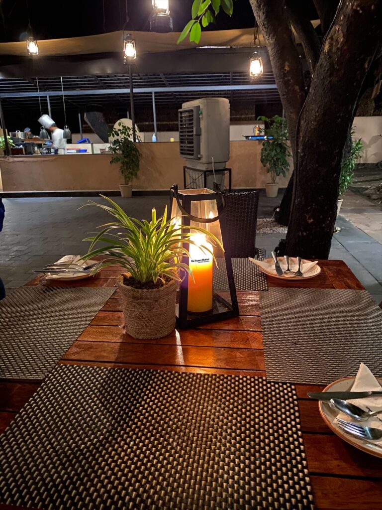 Candle Light Dinner Set-Up