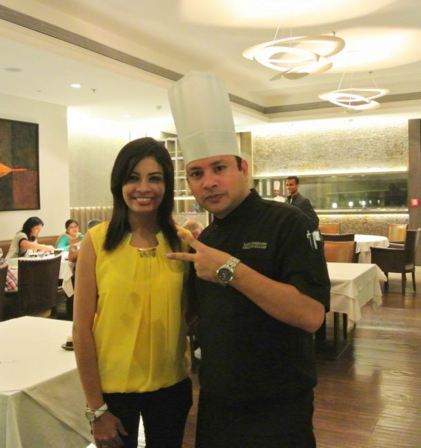 With Chef Amit Chaudhary
