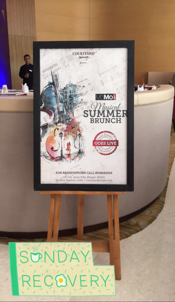 Musical Sunday Brunch at Courtyard by Marriott, Bhopal